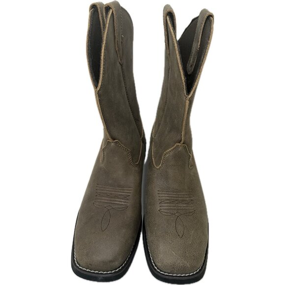 Wolverine Men’s Bronc Western W880140 Mens Brown Leather Casual Dress Boots 8 - Picture 4 of 9